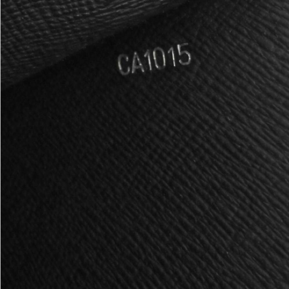 Louis Vuitton Selenga Taiga Clutch Black | Authentic | 2015 | Proof - Picture 13 of 15